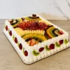 Pastel de Mil Hojas con frutas