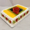 Pastel de Mil Hojas con frutas